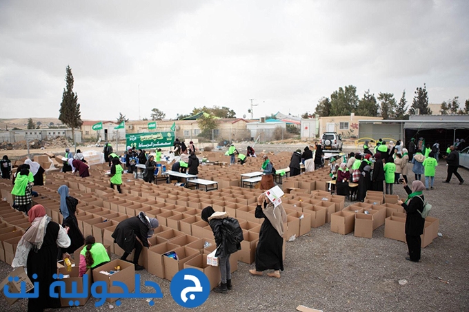 الحركة الإسلامية ومؤسسة الرباط تنفّذان عشرات المشاريع خلال معسكر الرباط في النقب